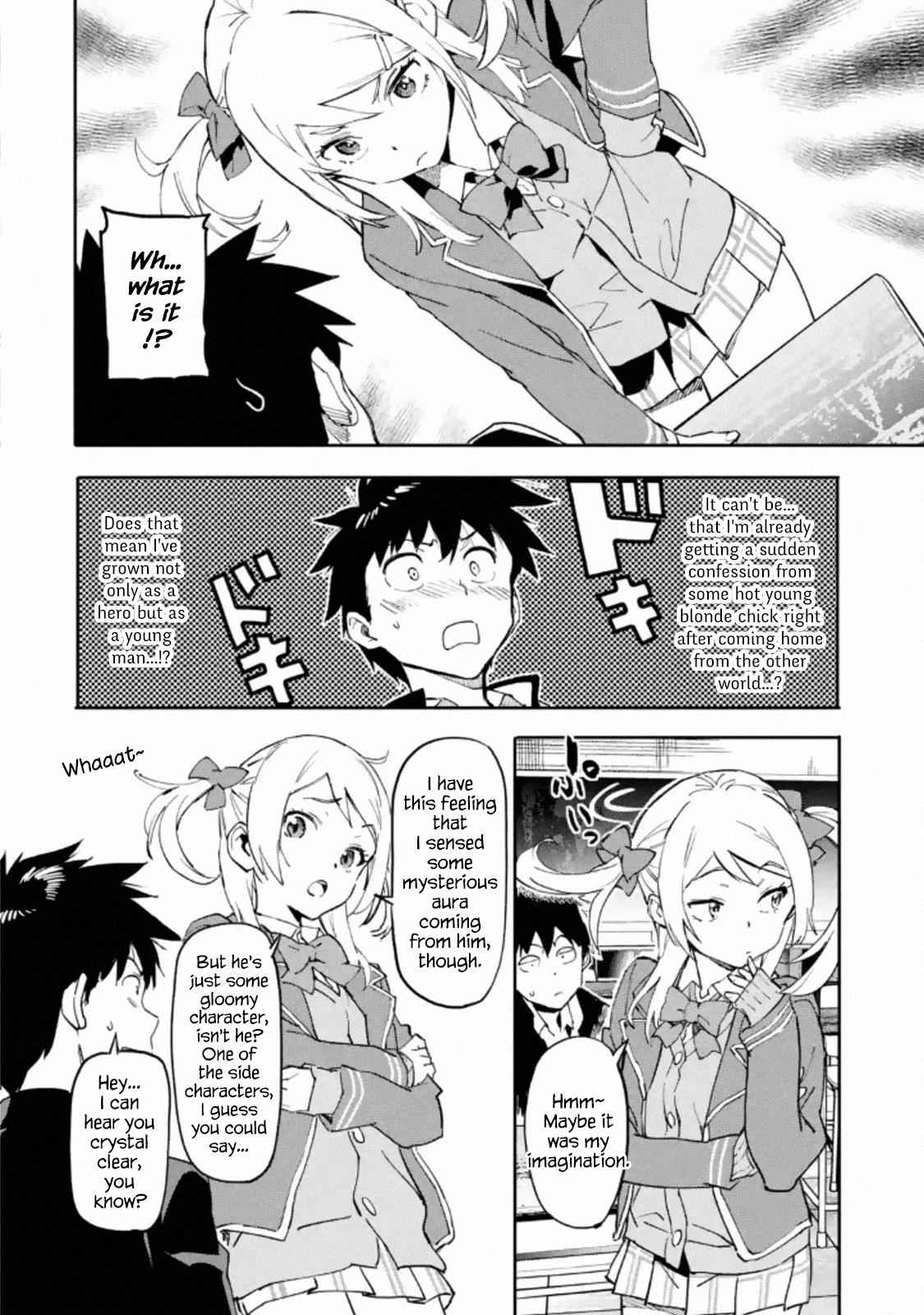 The Hero Who Returned Remains the Strongest in the Modern World Chap 2.1 - Next Chap 3.1