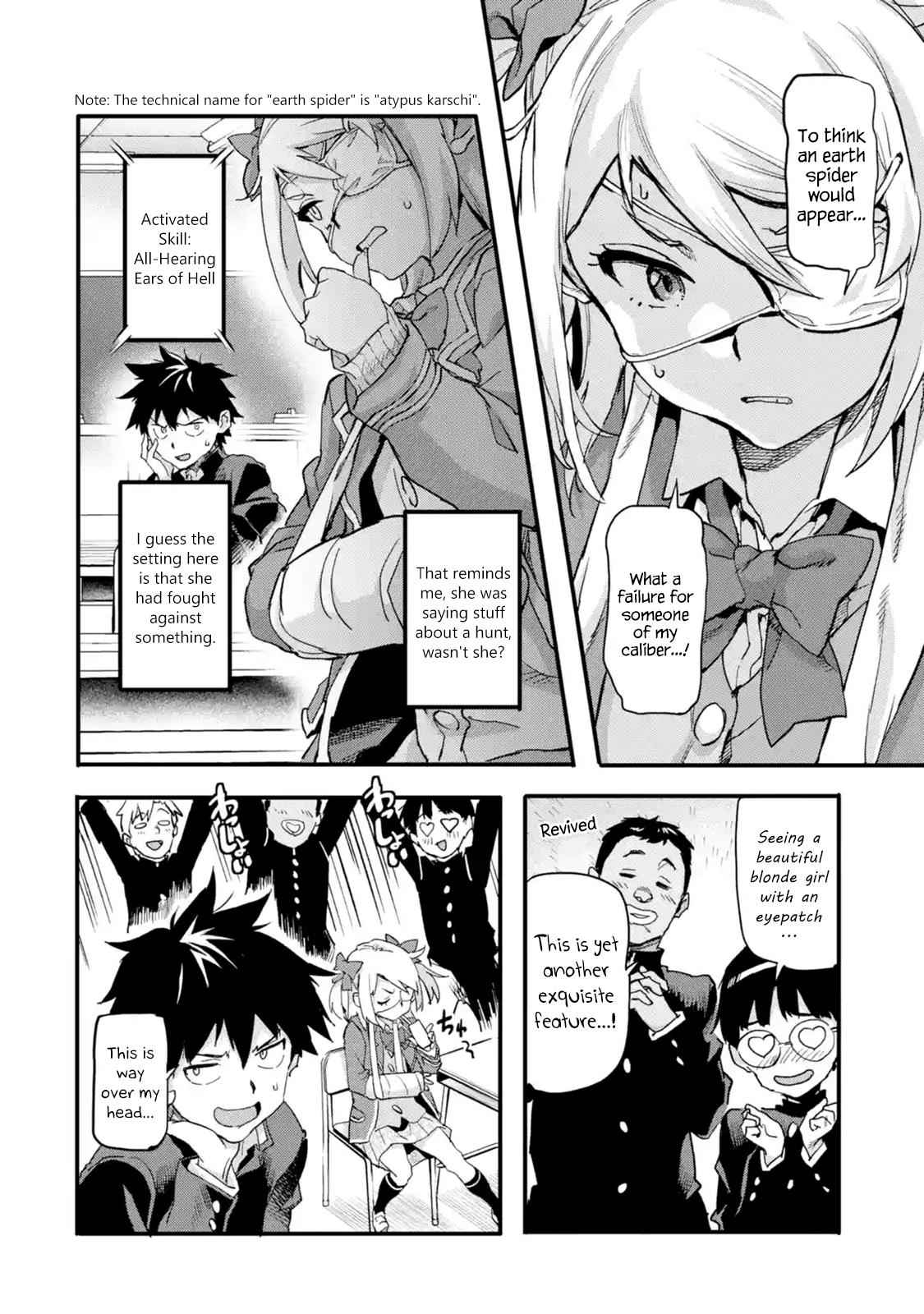 The Hero Who Returned Remains the Strongest in the Modern World Chap 3.5 - Next Chap 4.5