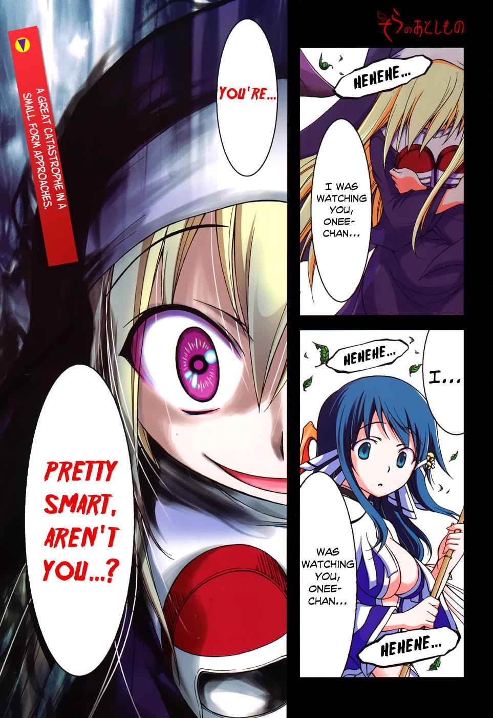Sora no Otoshimono Chap 70 - Next Chap 71
