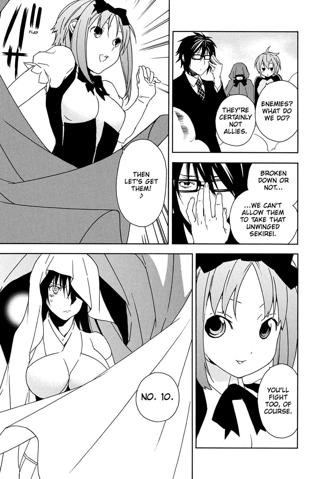 Sekirei Chap 65 - Next Chap 66