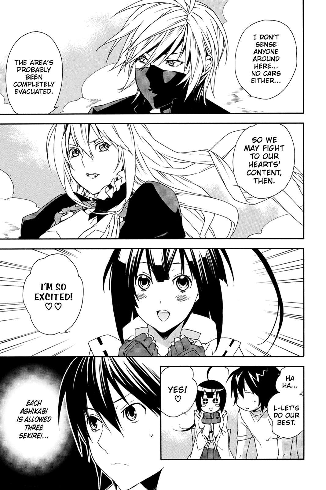 Sekirei Chap 85 - Next Chap 86