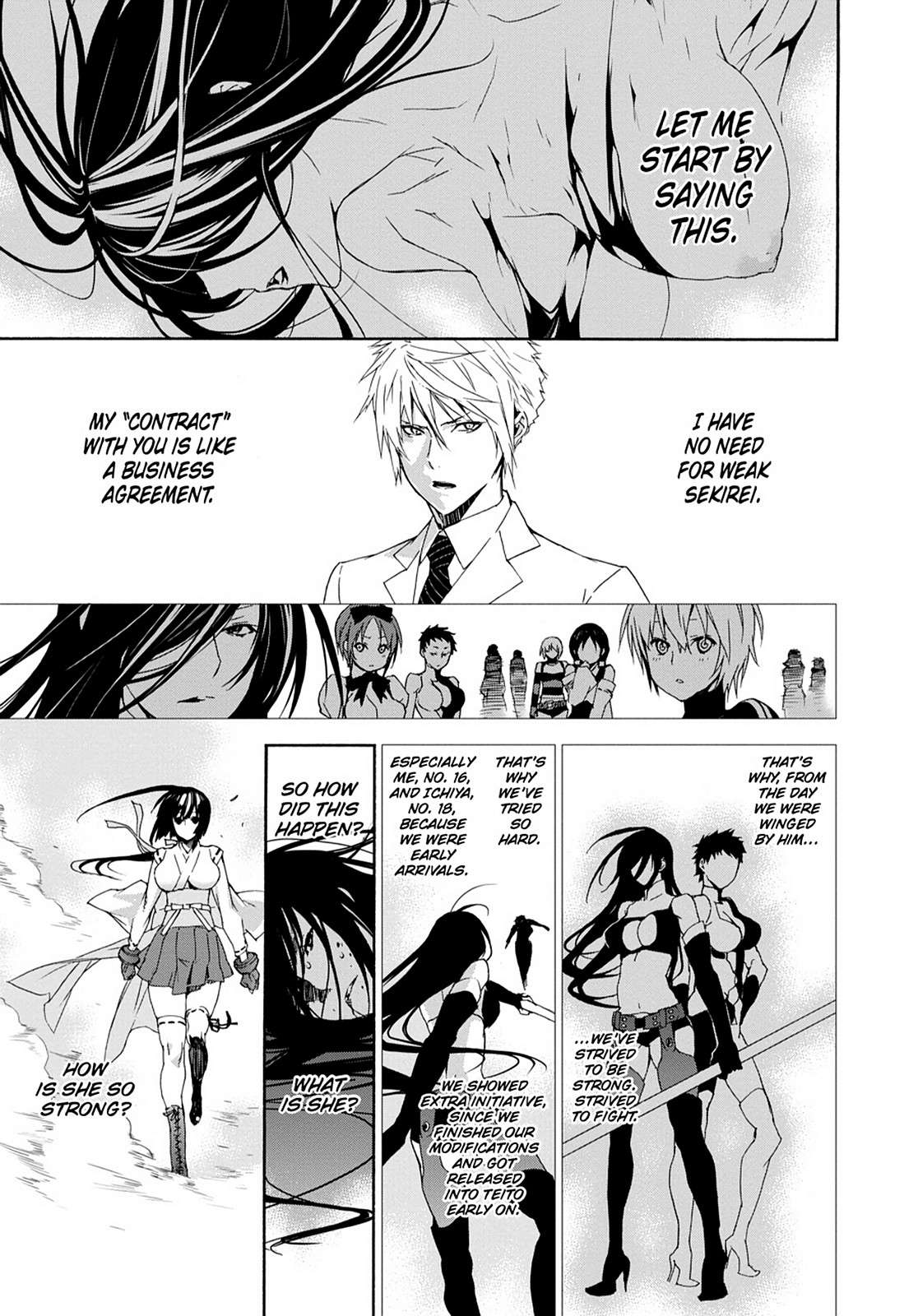 Sekirei Chap 129 - Next Chap 130