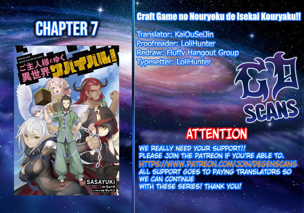 Survival in Another World with My Mistress! Chap 7 - Next Chap 8