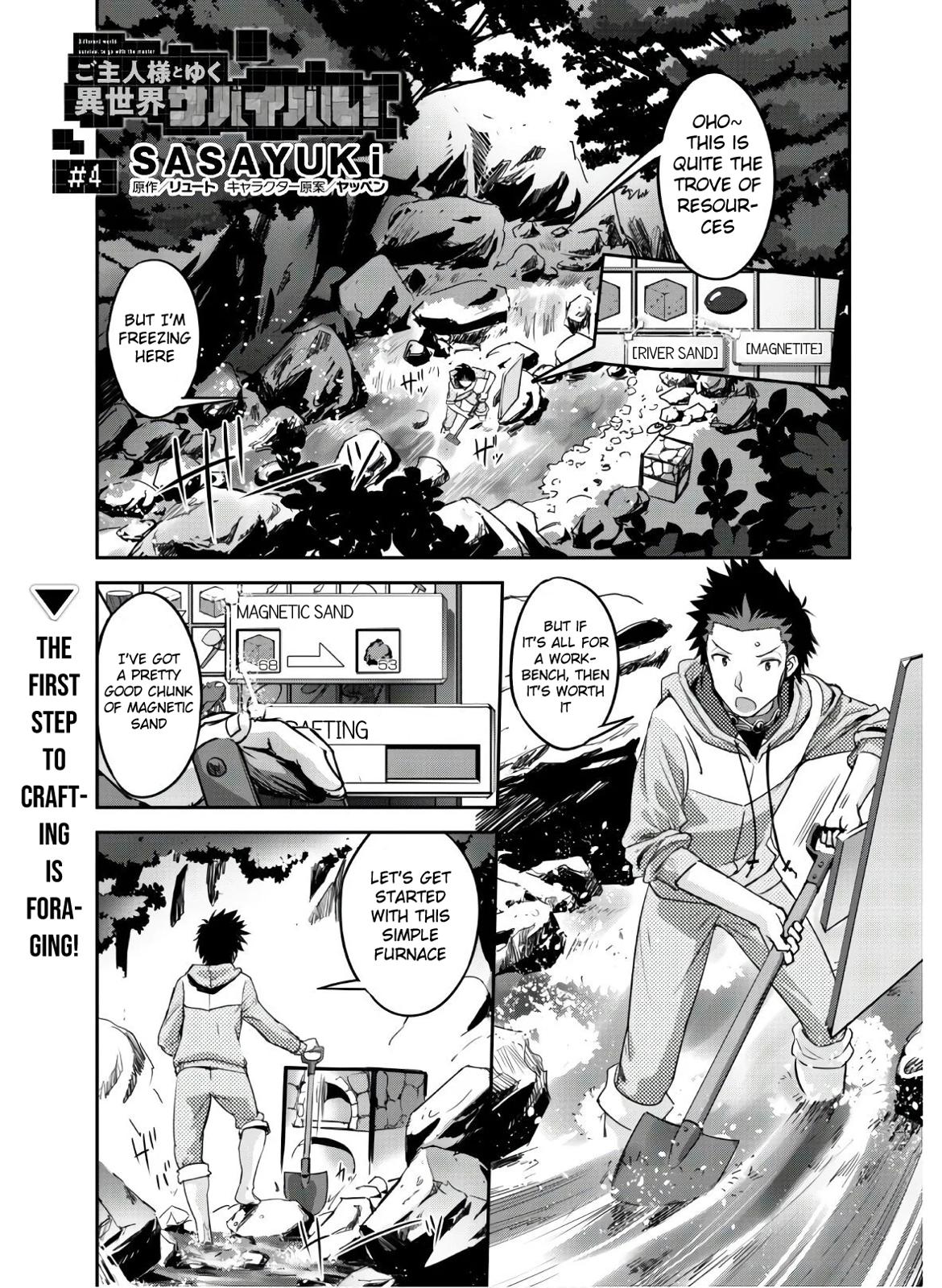 Survival in Another World with My Mistress! Chap 4 - Next Chap 5