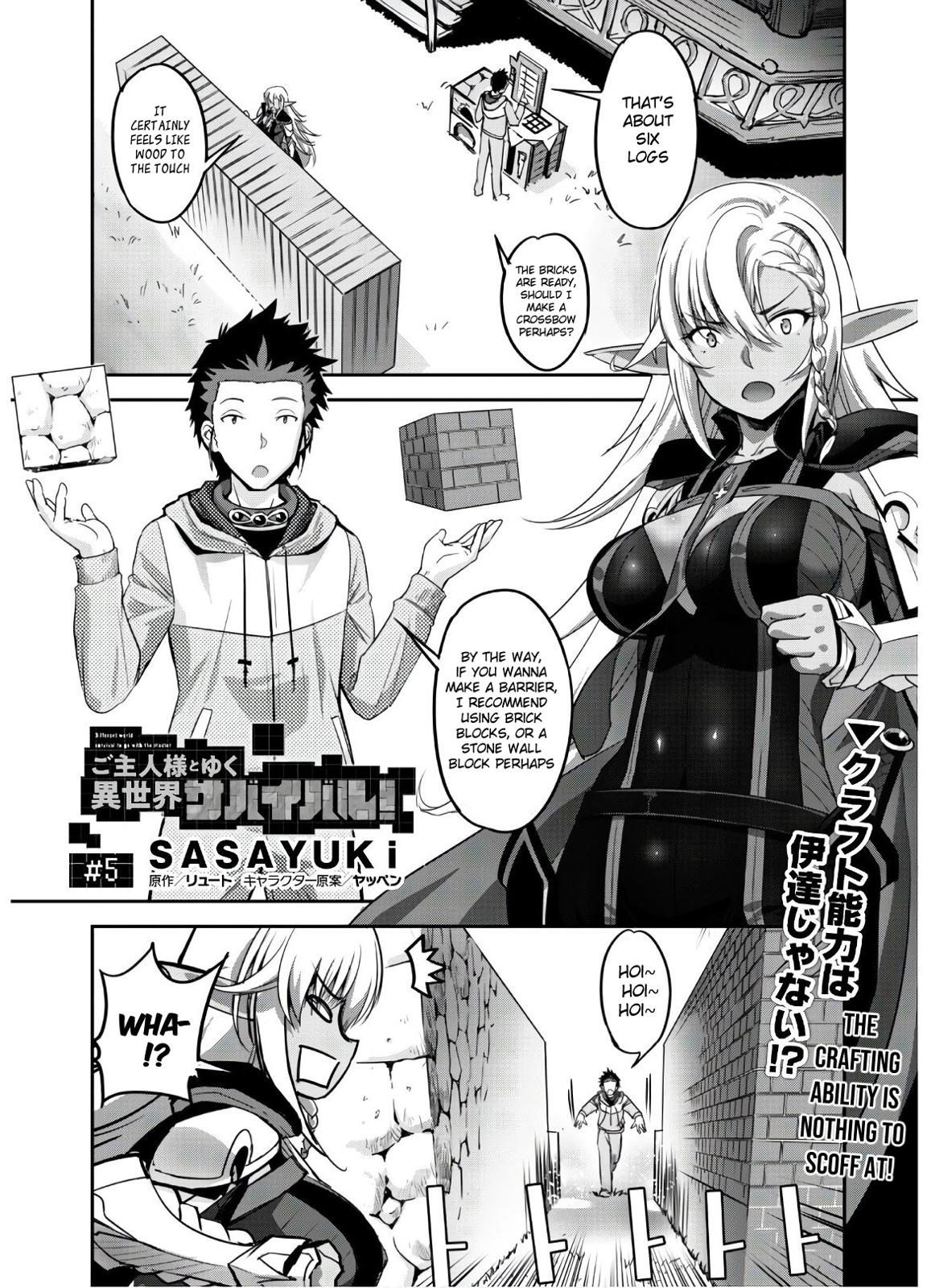 Survival in Another World with My Mistress! Chap 5 - Next Chap 6