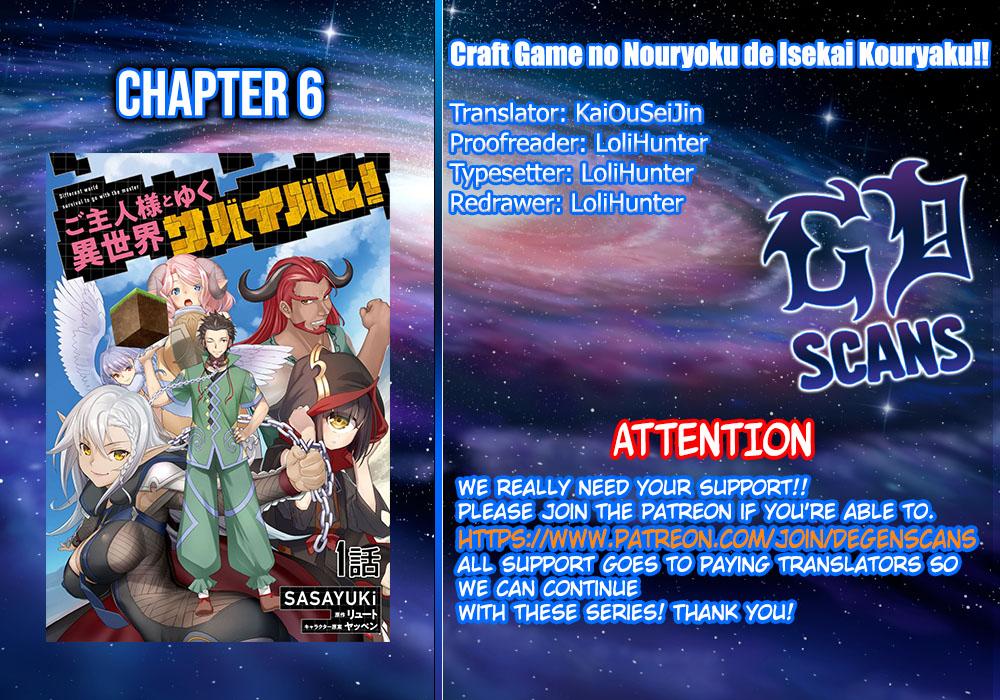 Survival in Another World with My Mistress! Chap 6 - Next Chap 7