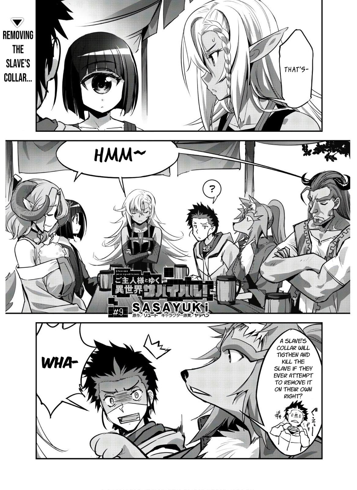 Survival in Another World with My Mistress! Chap 9 - Next Chap 10