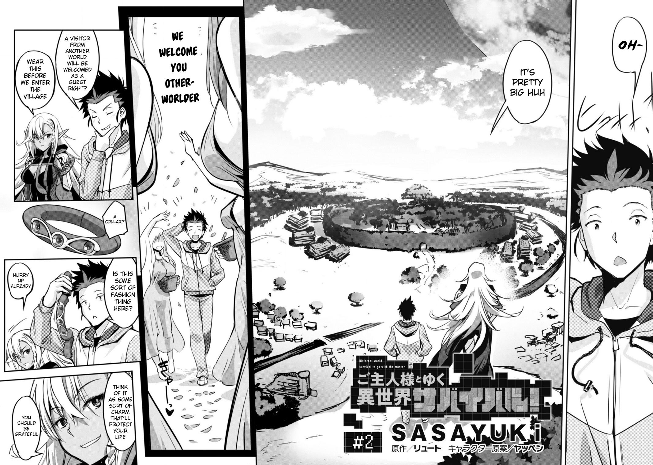 Survival in Another World with My Mistress! Chap 2 - Next Chap 3