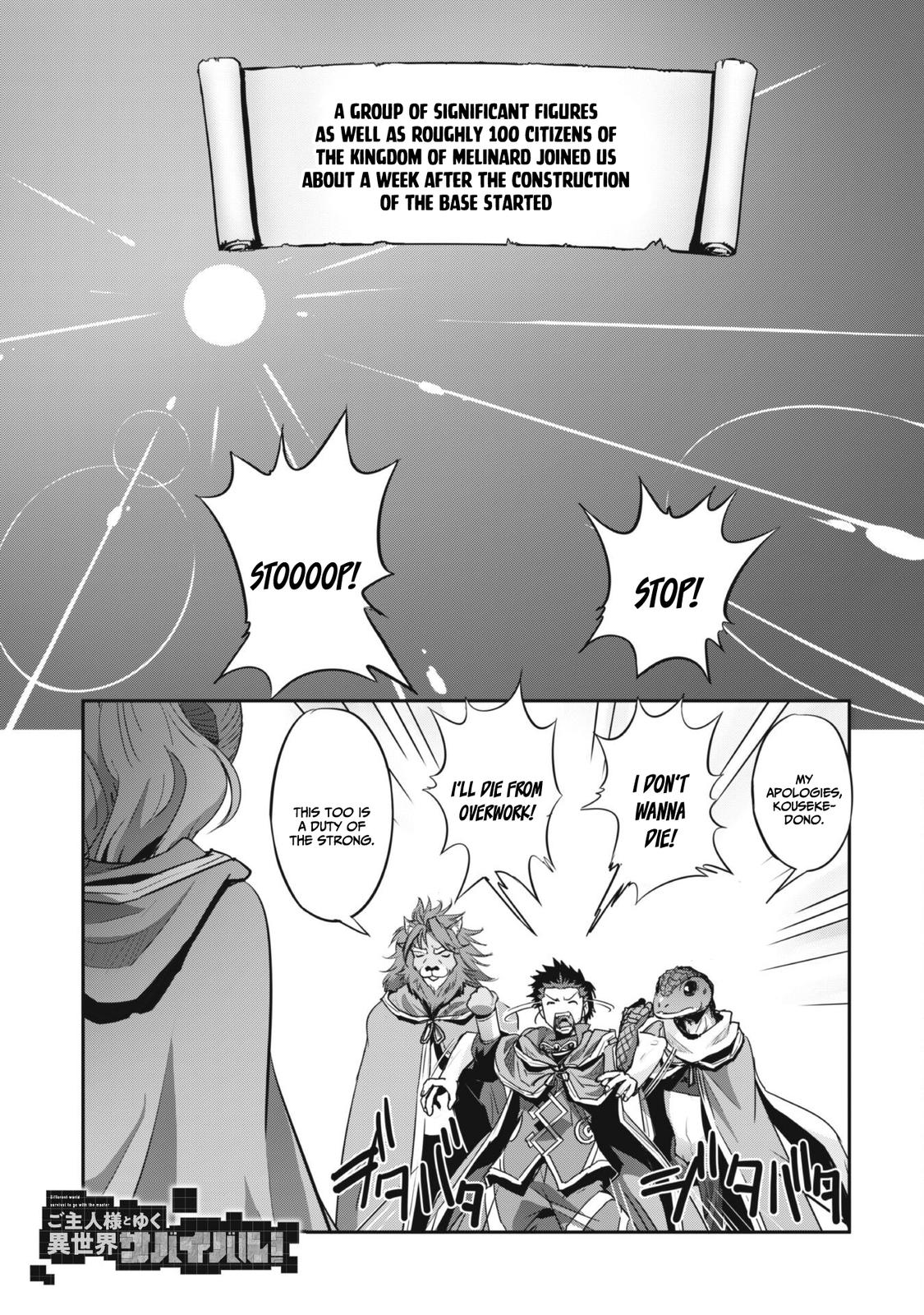 Survival in Another World with My Mistress! Chap 25 - Next Chap 26