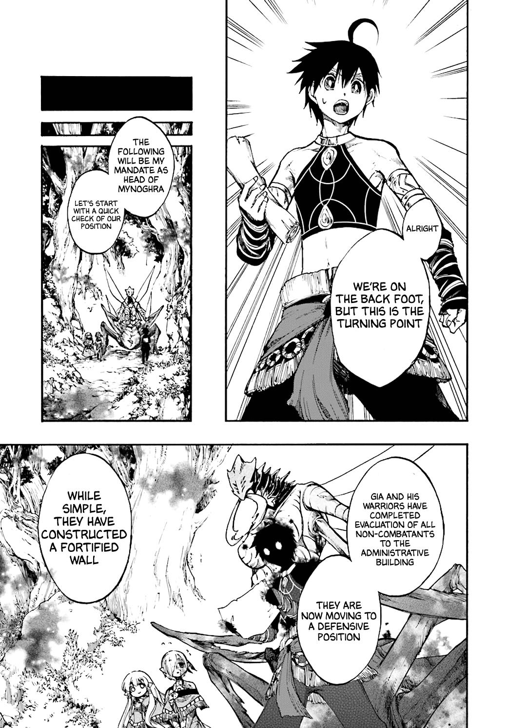 Isekai Mokushiroku Mynoghra: Hametsu no Bunmei de Hajimeru Sekai Seifuku Chap 18 - Next Chap 19