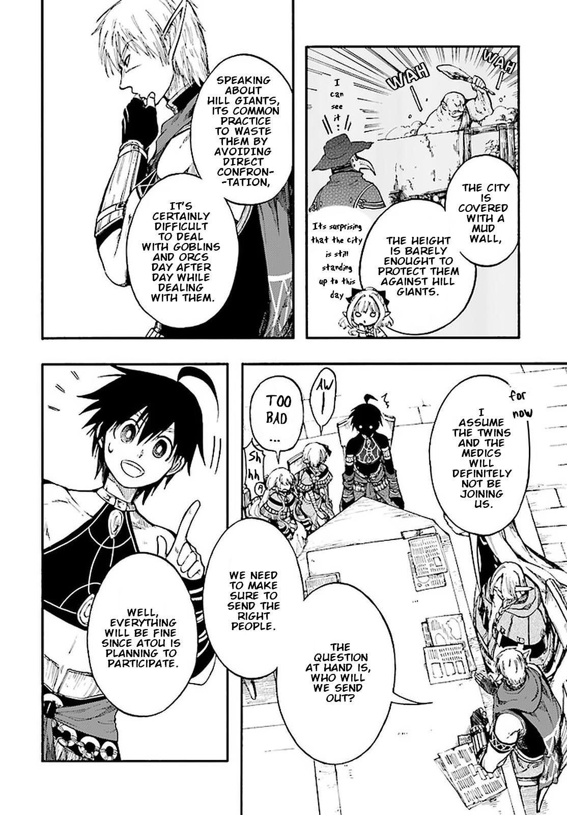 Isekai Mokushiroku Mynoghra: Hametsu no Bunmei de Hajimeru Sekai Seifuku Chap 13.1 - Next Chap 14.1