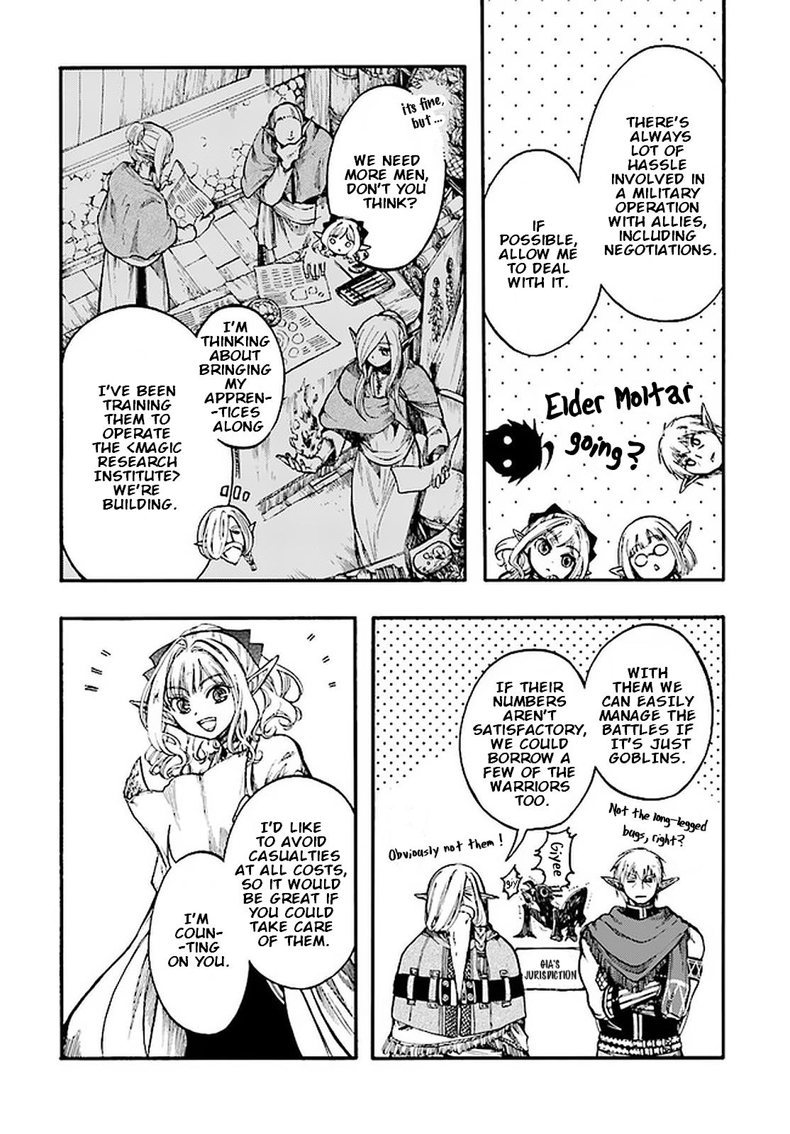 Isekai Mokushiroku Mynoghra: Hametsu no Bunmei de Hajimeru Sekai Seifuku Chap 13.1 - Next Chap 14.1