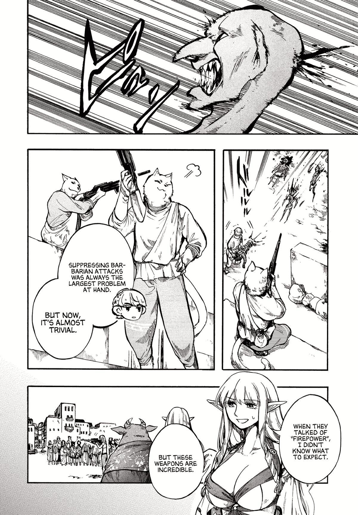 Isekai Mokushiroku Mynoghra: Hametsu no Bunmei de Hajimeru Sekai Seifuku Chap 27 - Next Chap 28