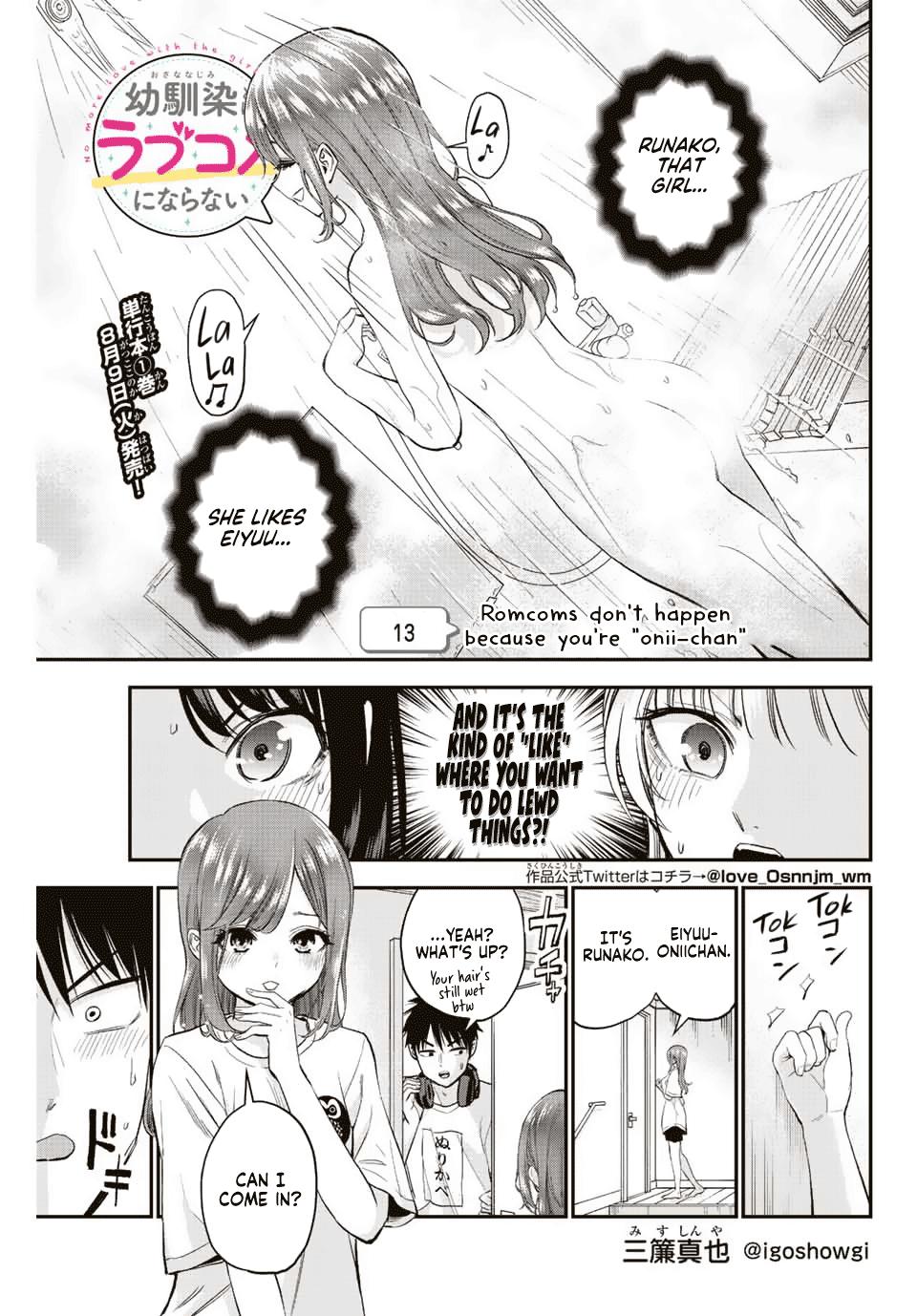 Osananajimi to wa Romcom ni Naranai Chap 13 - Next Chap 14