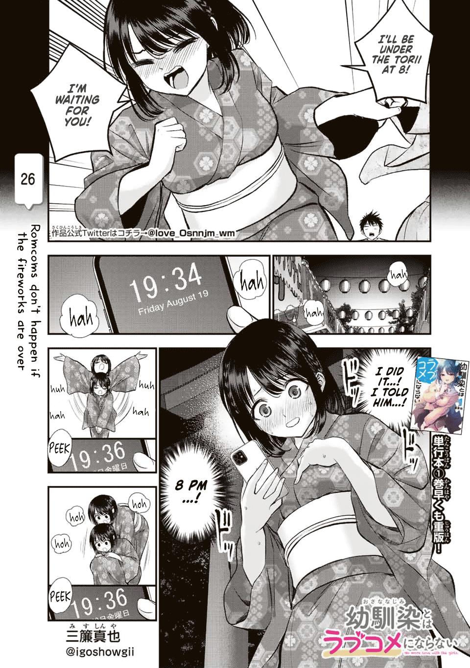 Osananajimi to wa Romcom ni Naranai Chap 26 - Next Chap 27