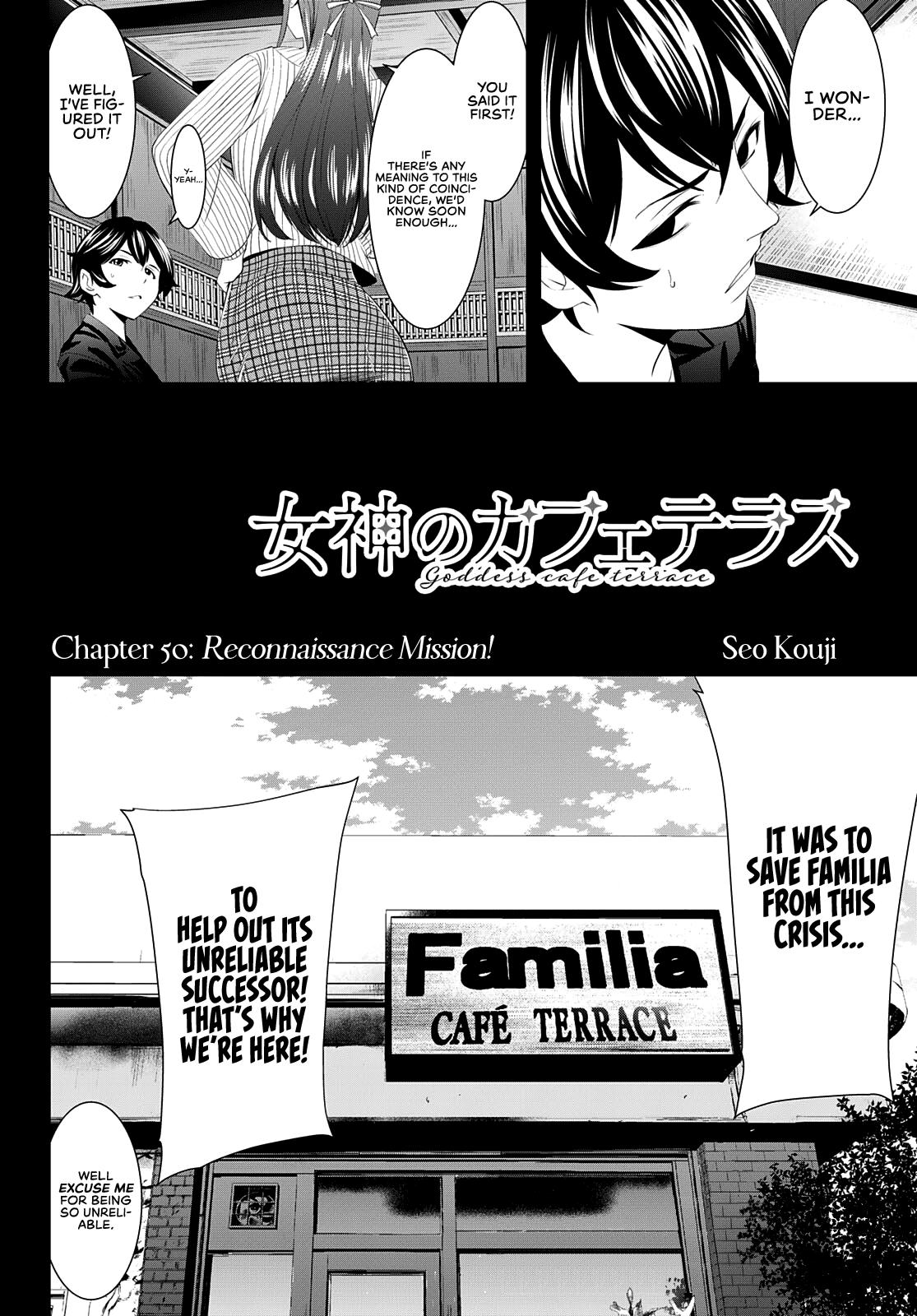 Megami no Café Terrace Chap 50 - Next Chap 51