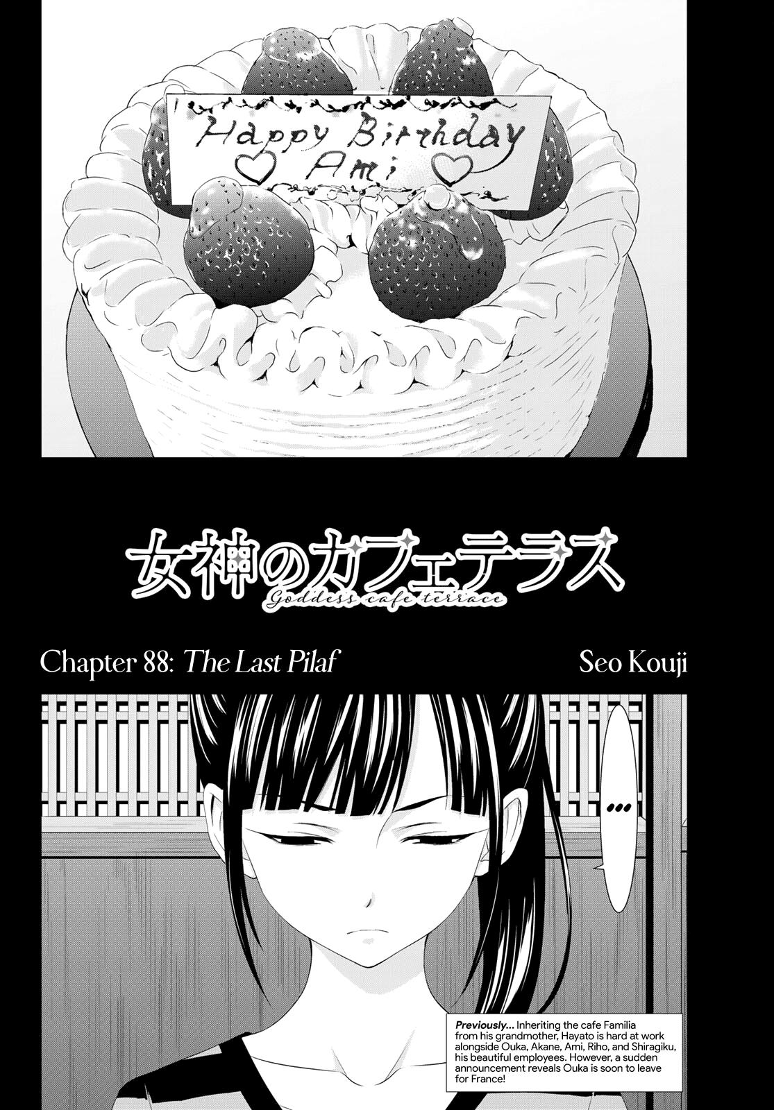 Megami no Café Terrace Chap 88 - Next Chap 89