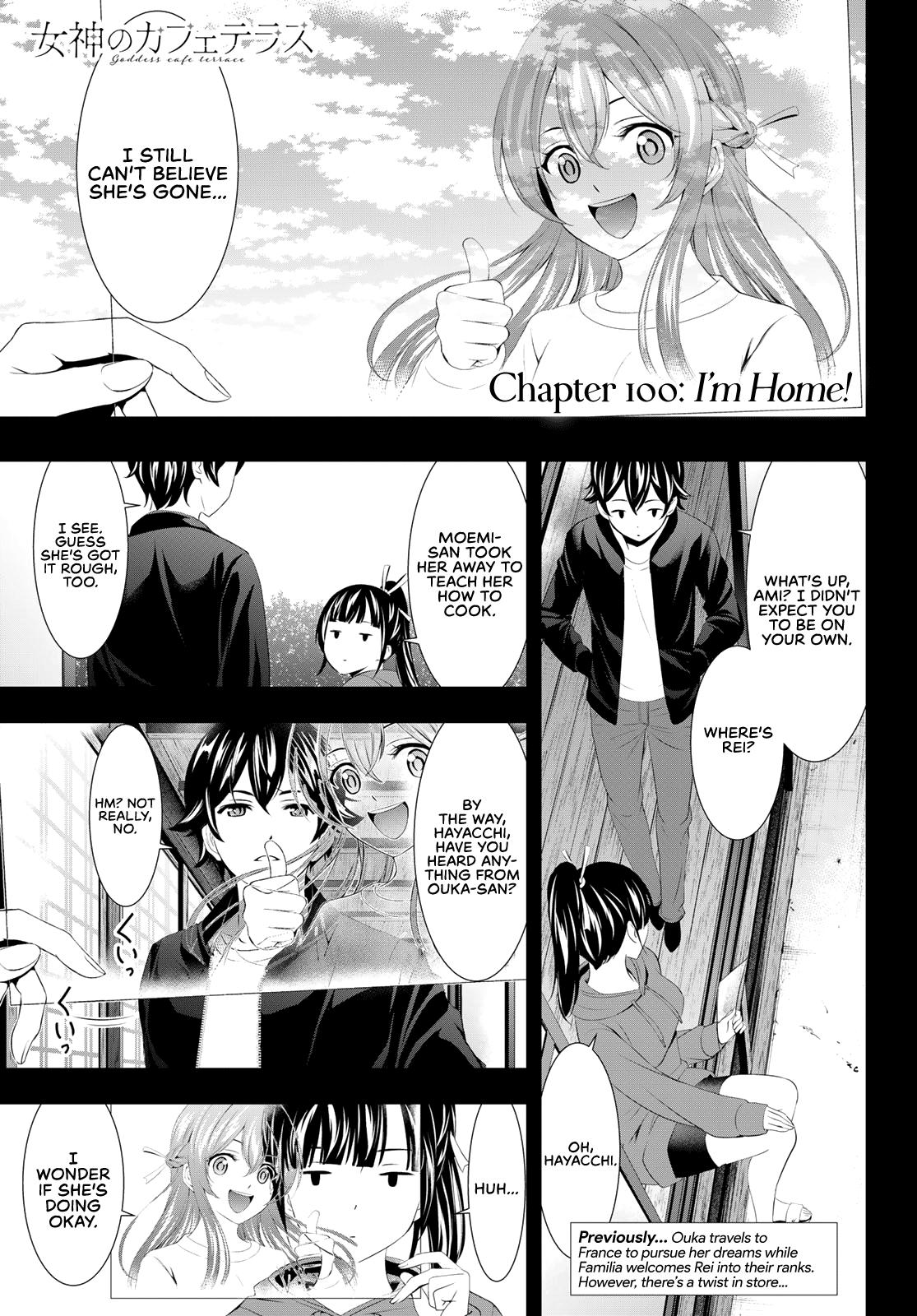 Megami no Café Terrace Chap 100 - Next Chap 101