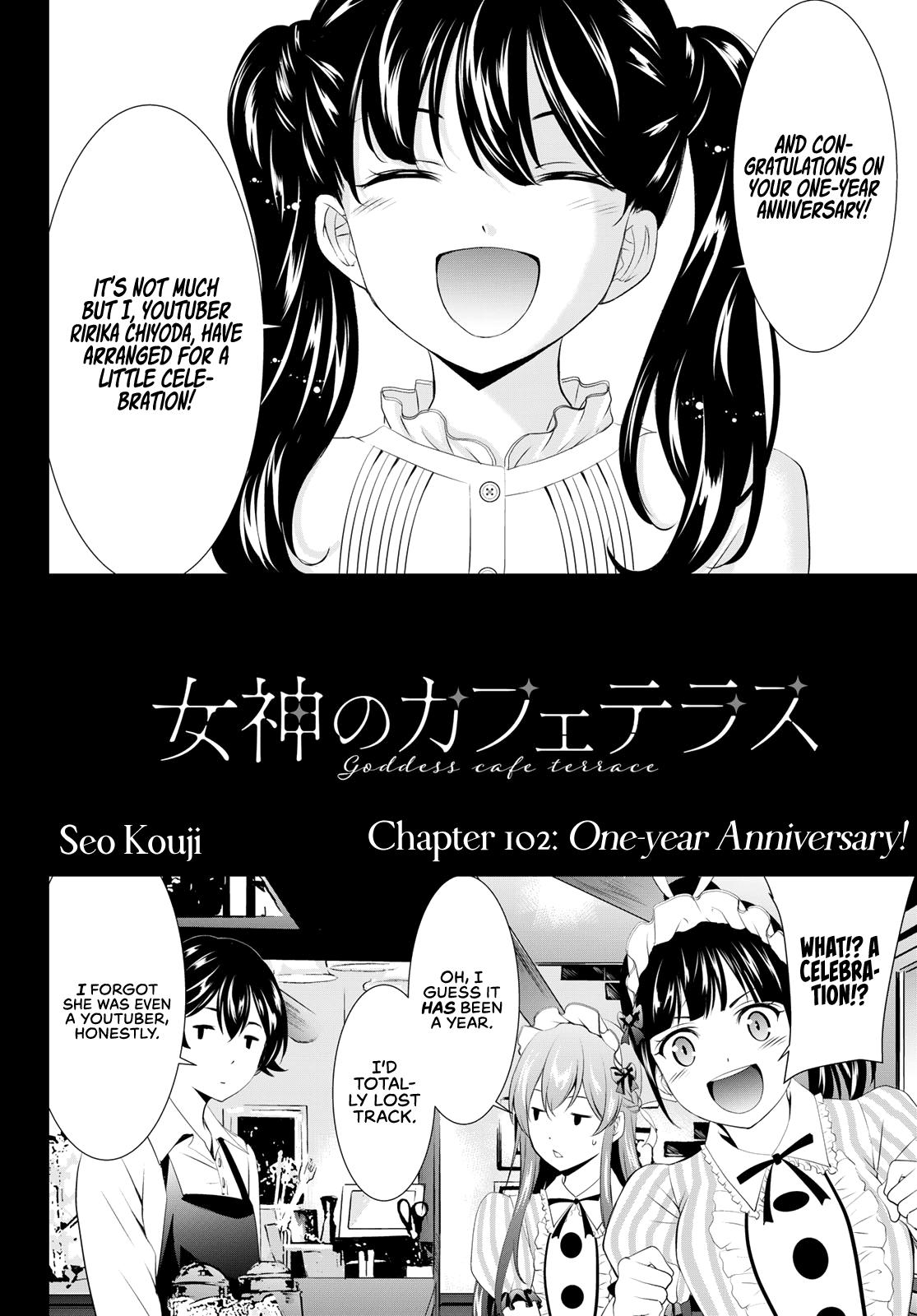 Megami no Café Terrace Chap 102 - Next Chap 103