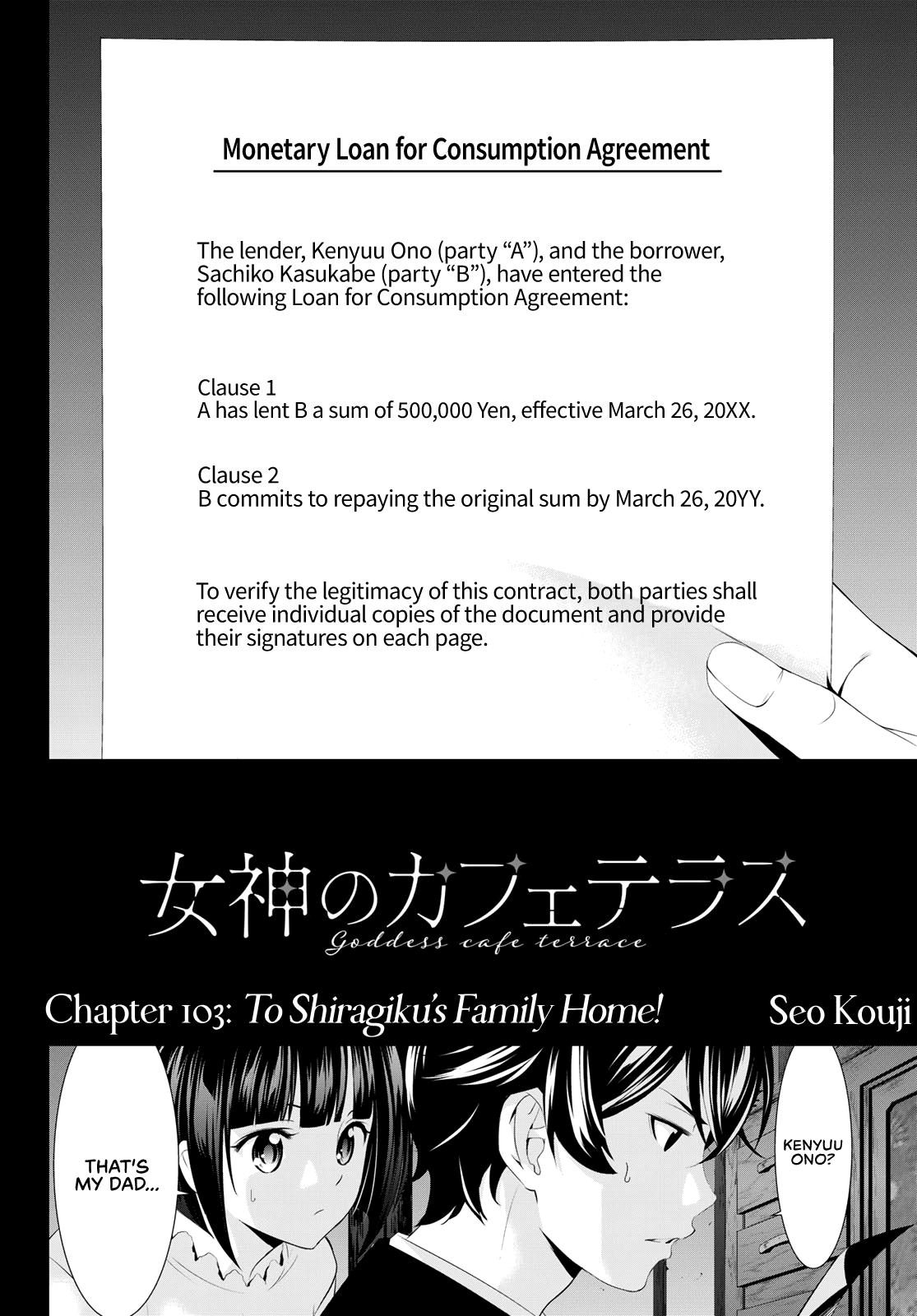 Megami no Café Terrace Chap 103 - Next Chap 104