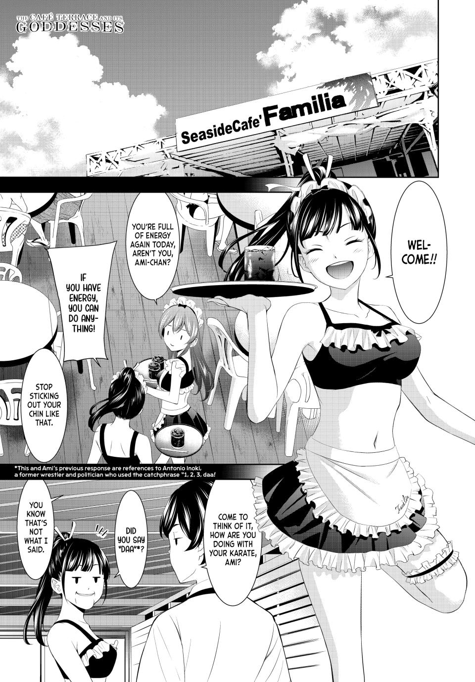 Megami no Café Terrace Chap 150 - Next Chap 151