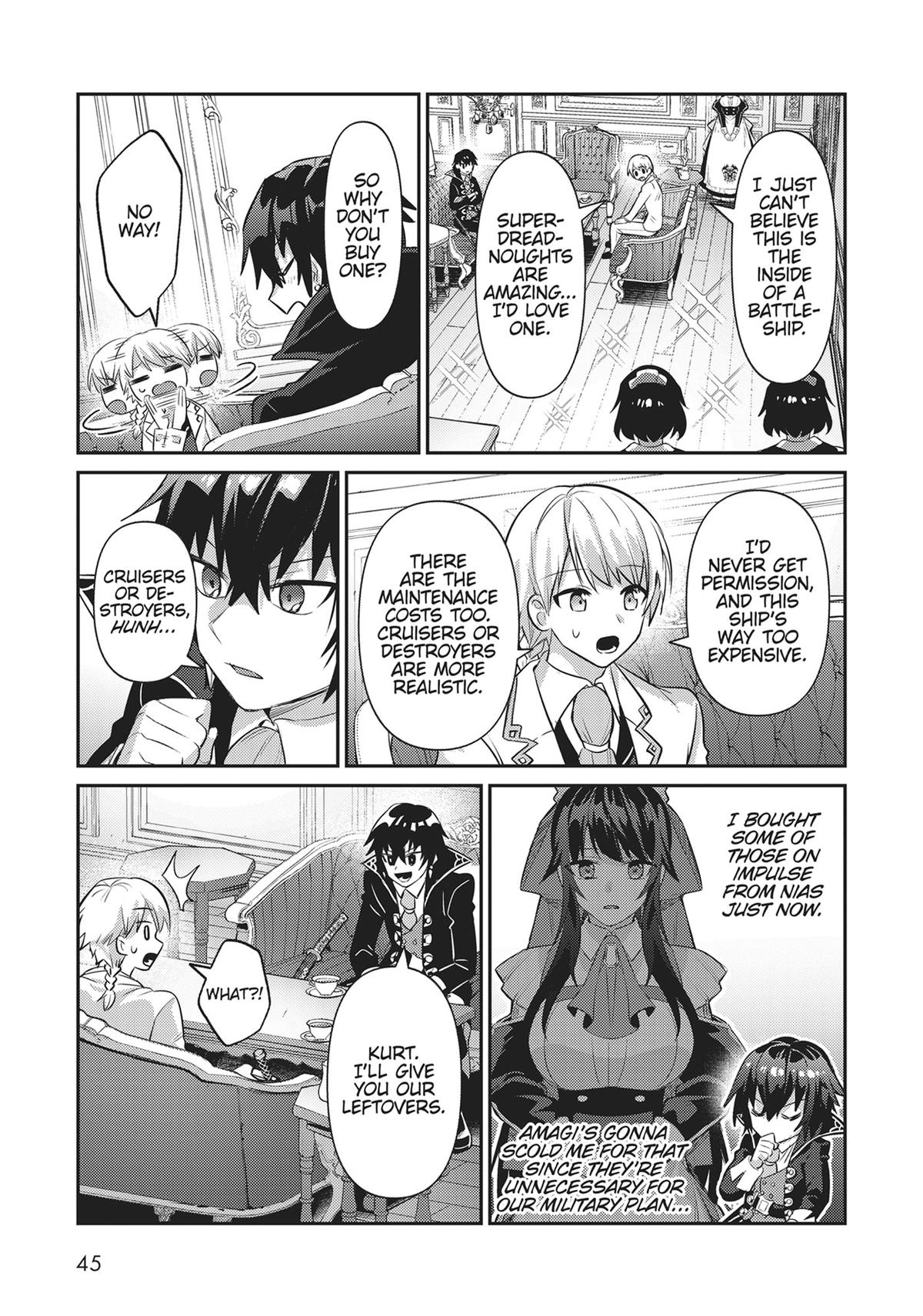 Ore wa Seikan Kokka no Akutoku Ryoushu! Chap 22 - Next Chap 23