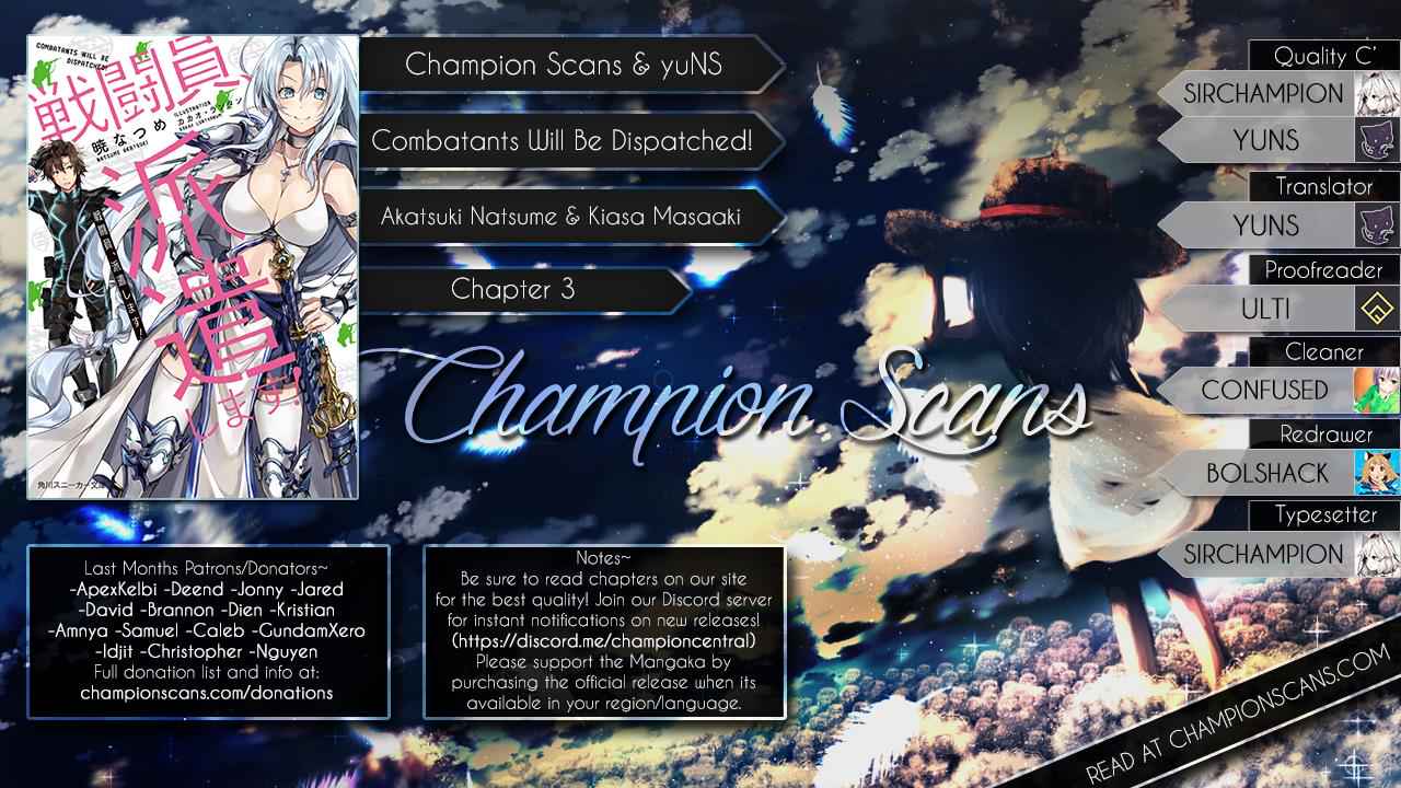 Sentouin, Hakenshimasu! Chap 3 - Next Chap 4