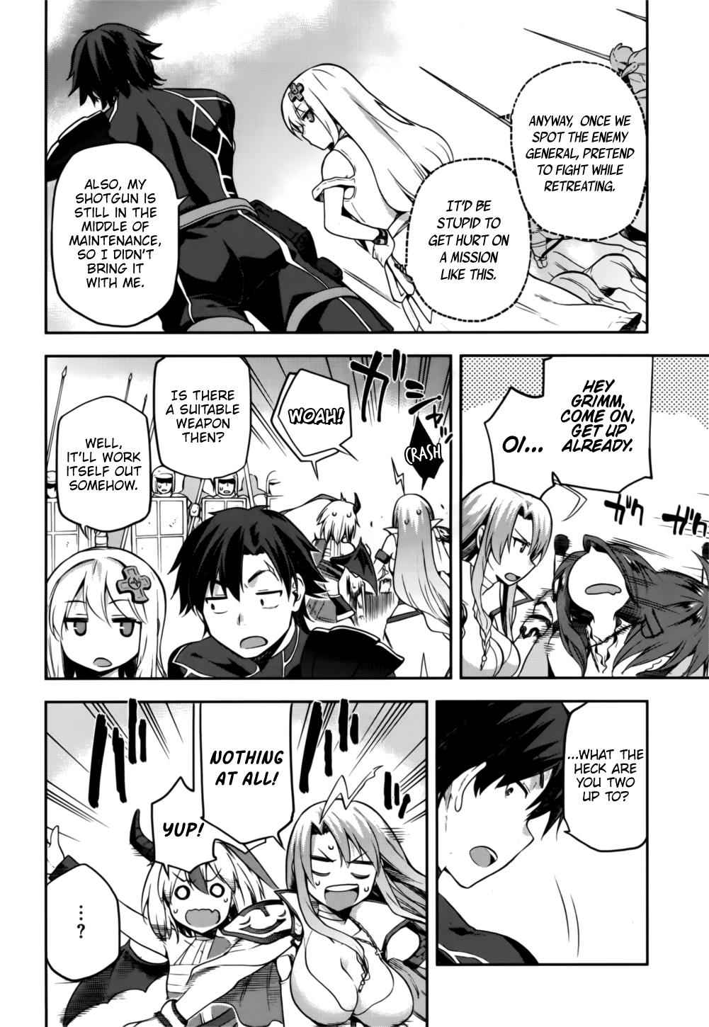 Sentouin, Hakenshimasu! Chap 8 - Next Chap 9