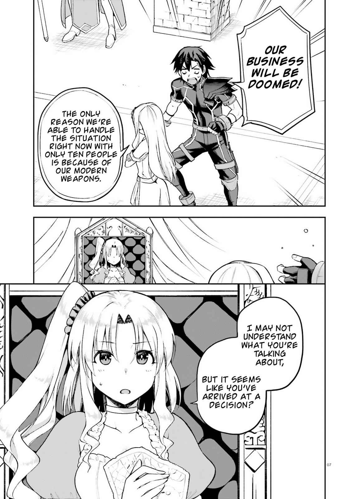 Sentouin, Hakenshimasu! Chap 24 - Next Chap 25