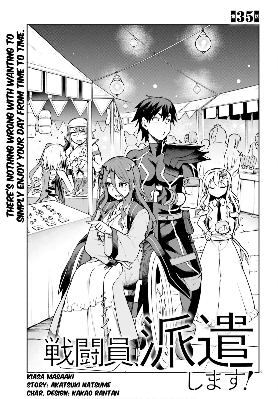 Sentouin, Hakenshimasu! Chap 35 - Next Chap 36