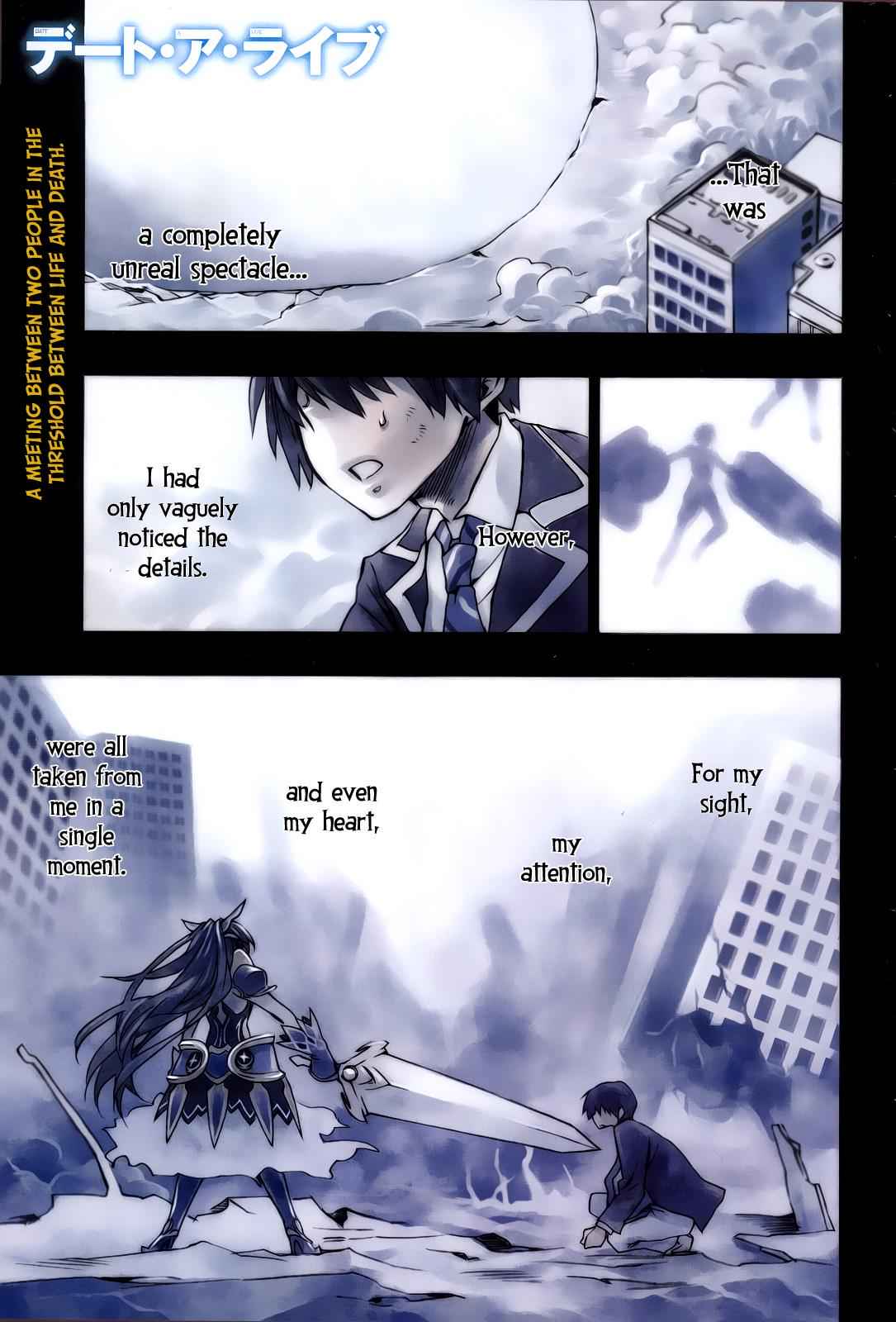 Date a Live Chap 1 - Next Chap 2