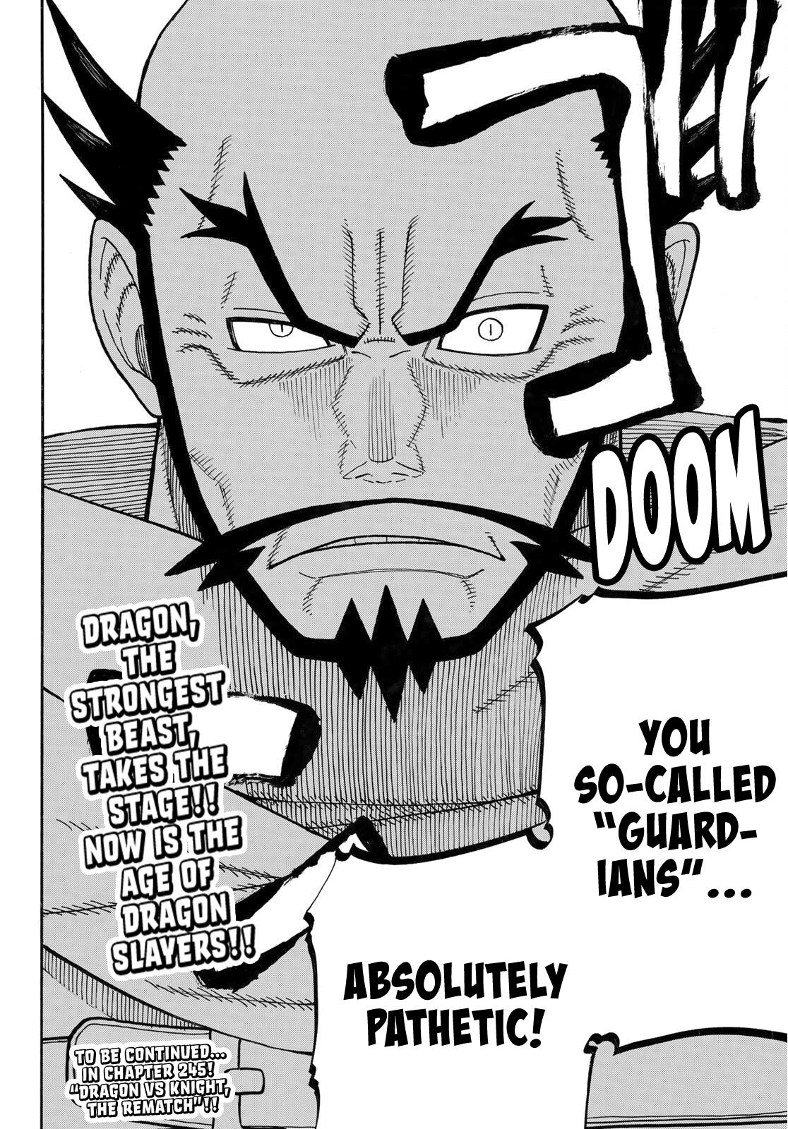 Enen no Shouboutai Chap 244 - Next Chap 245