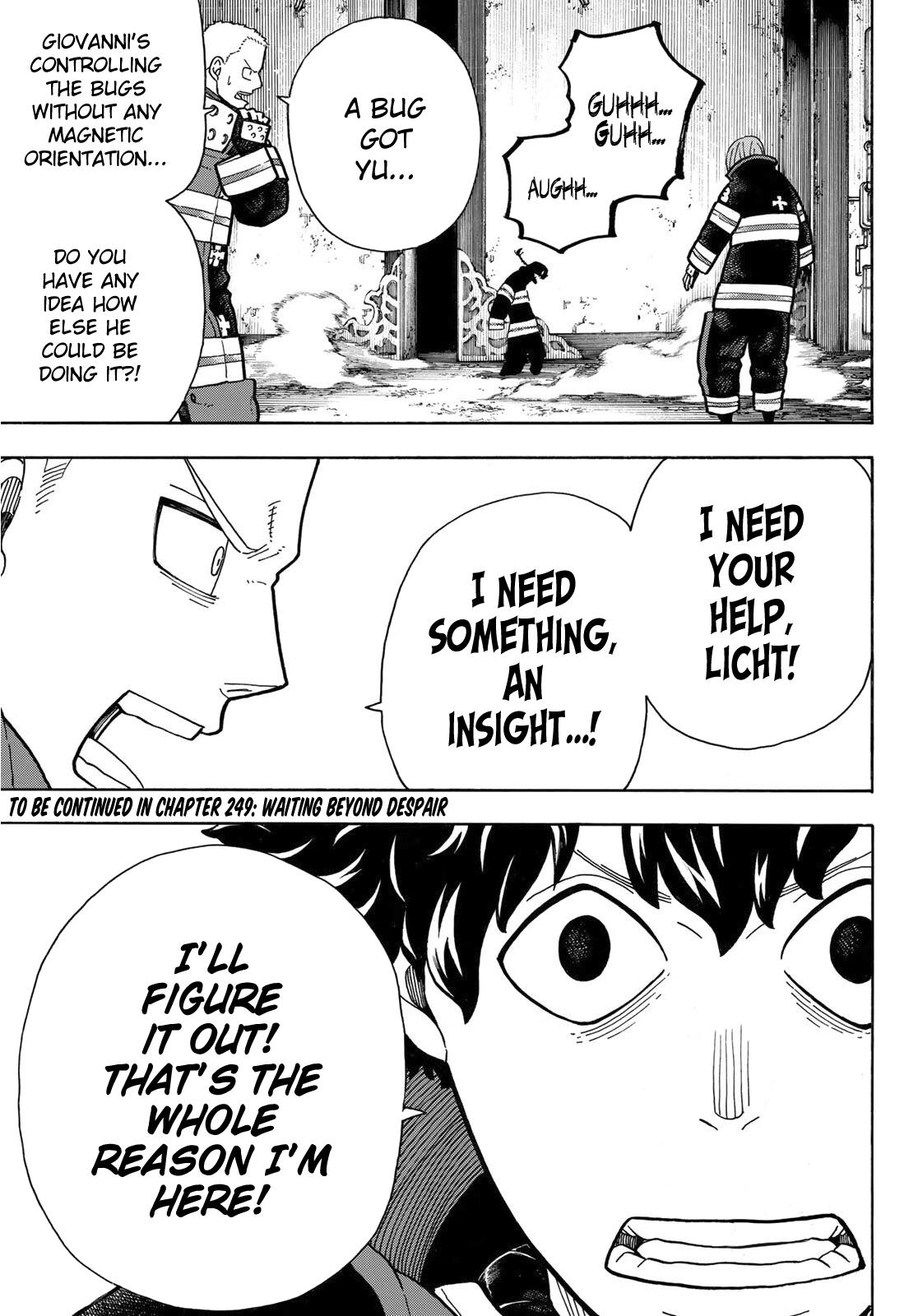 Enen no Shouboutai Chap 248 - Next Chap 249