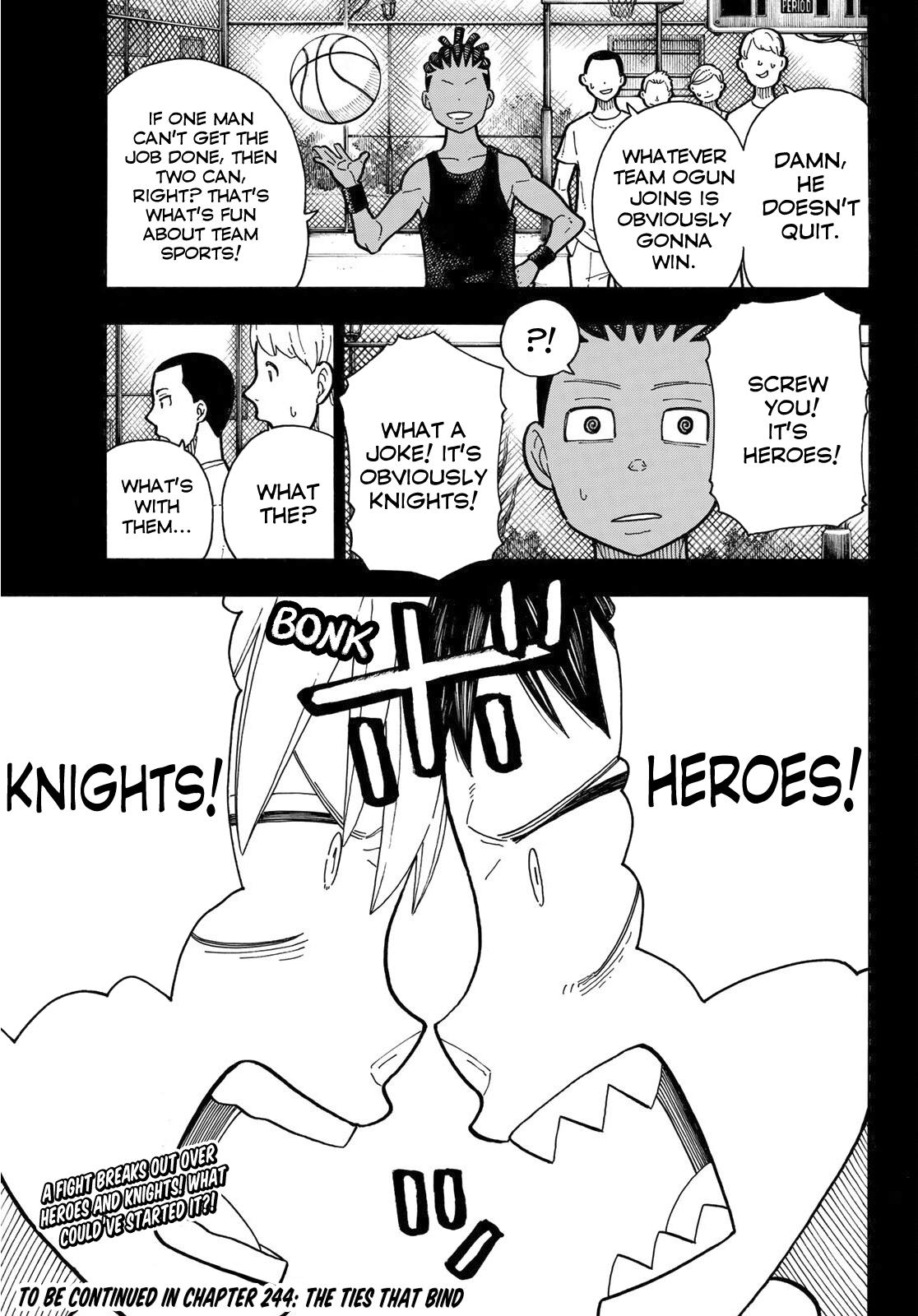 Enen no Shouboutai Chap 243 - Next Chap 244