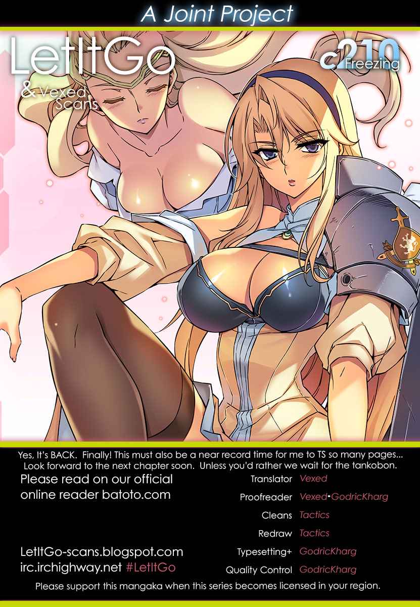 Freezing Chap 210 - Next Chap 211