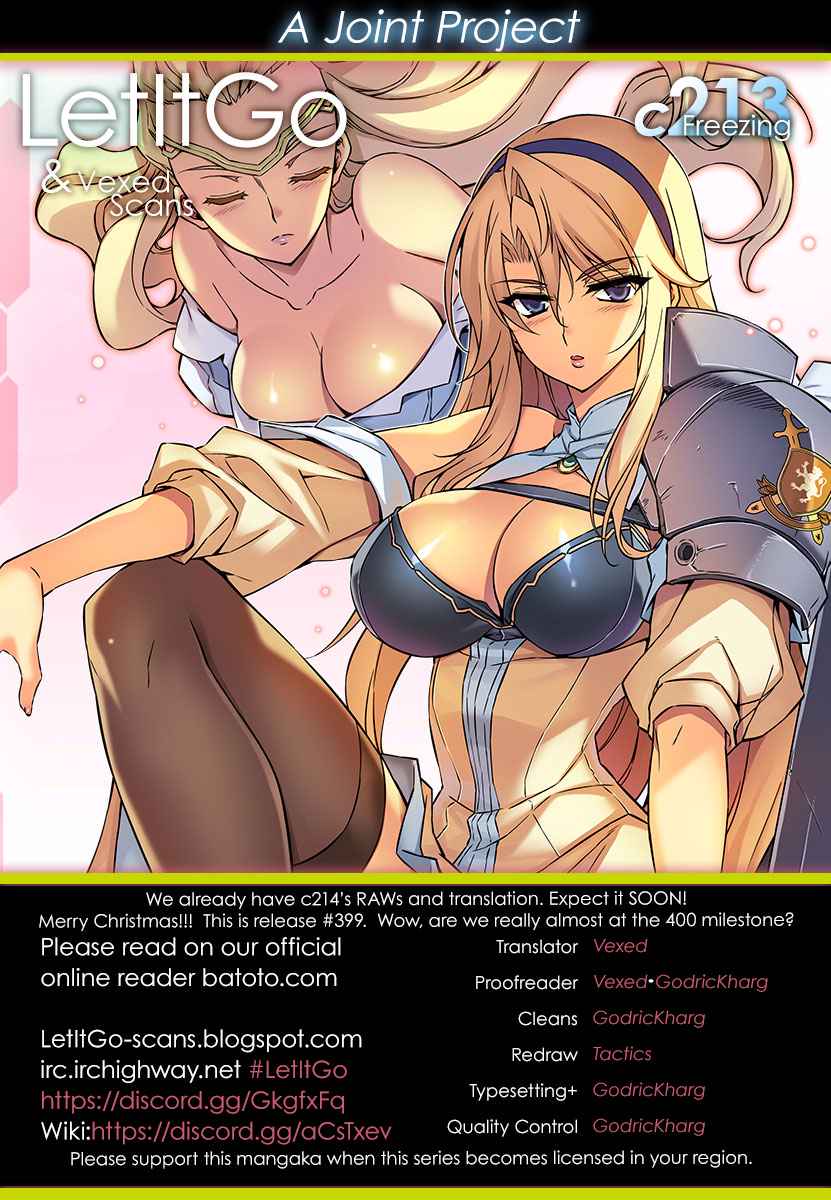 Freezing Chap 213 - Next Chap 214