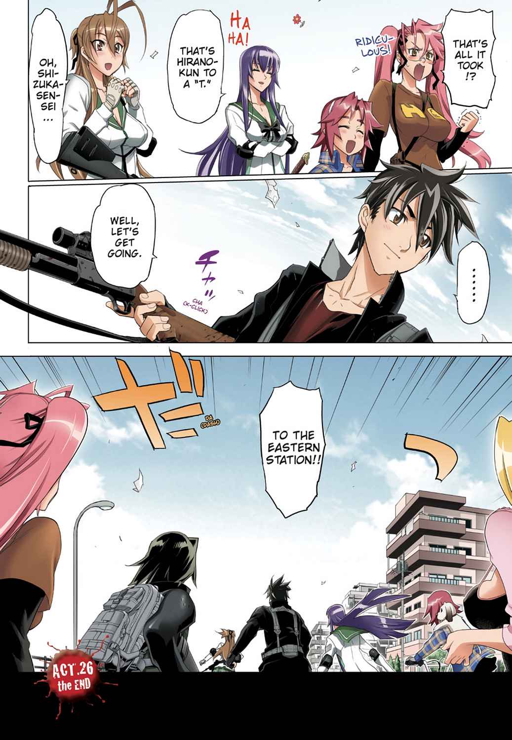 High School of the Dead - Full Color Edition Chap 7 - Next Chap 8