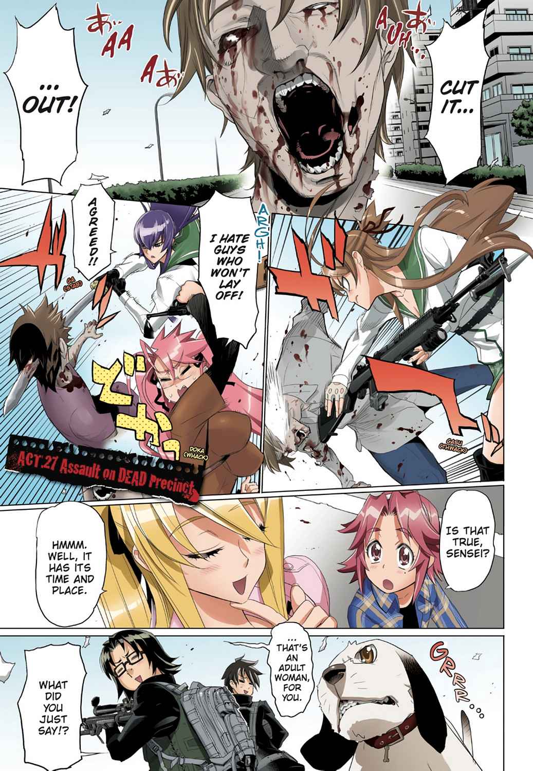 High School of the Dead - Full Color Edition Chap 7 - Next Chap 8