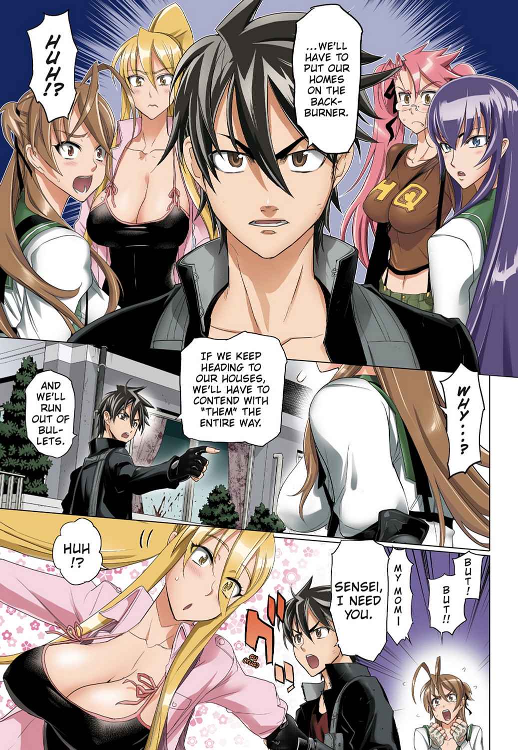 High School of the Dead - Full Color Edition Chap 7 - Next Chap 8