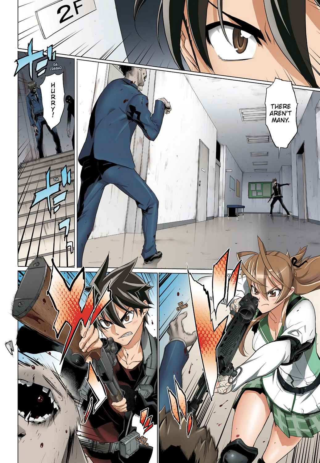 High School of the Dead - Full Color Edition Chap 7 - Next Chap 8