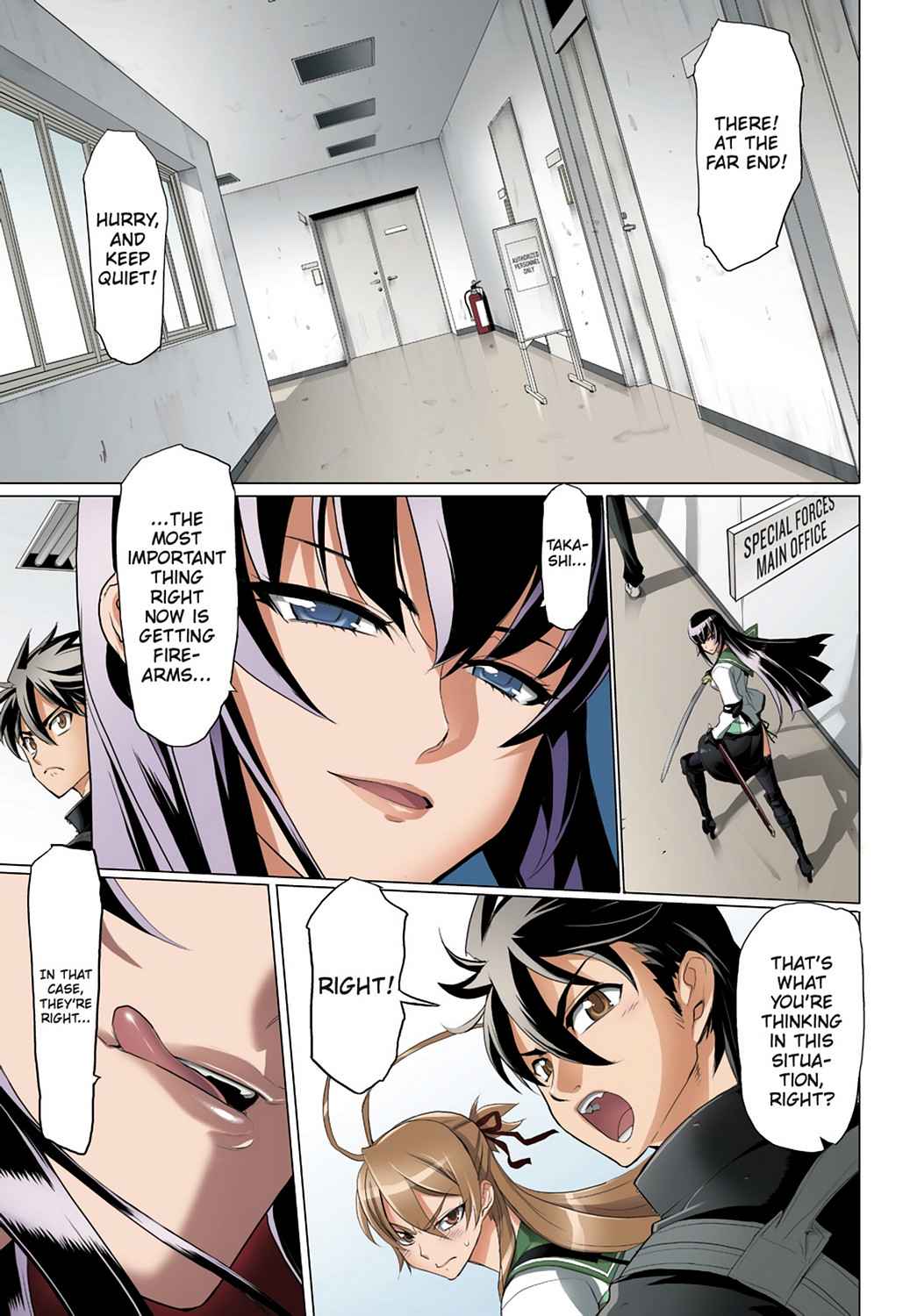High School of the Dead - Full Color Edition Chap 7 - Next Chap 8