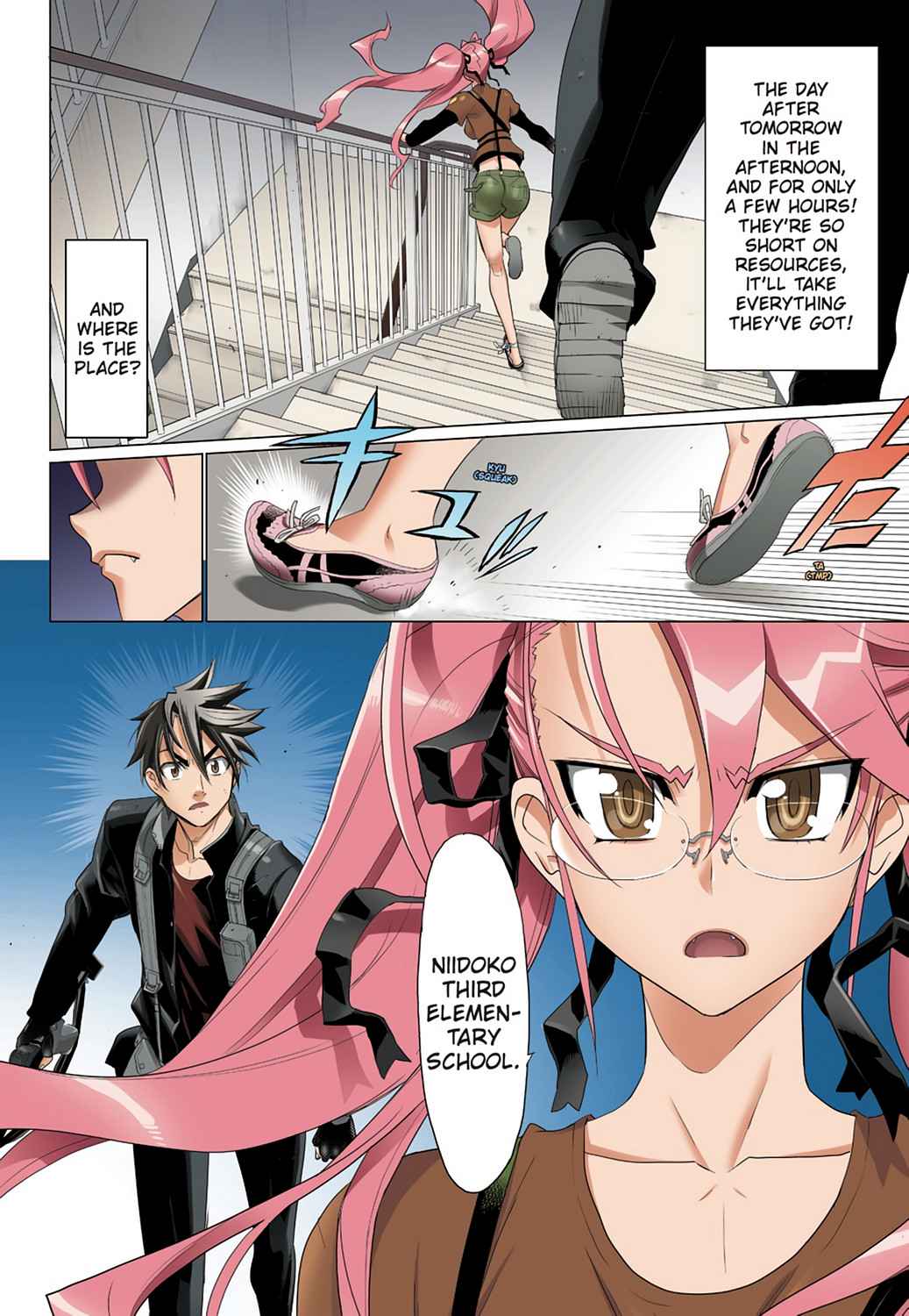 High School of the Dead - Full Color Edition Chap 7 - Next Chap 8