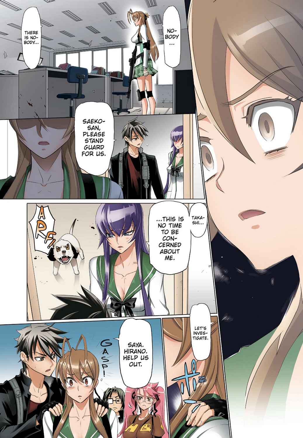 High School of the Dead - Full Color Edition Chap 7 - Next Chap 8