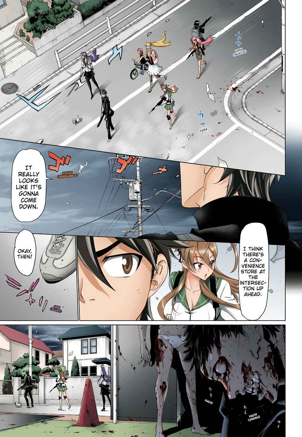 High School of the Dead - Full Color Edition Chap 7 - Next Chap 8