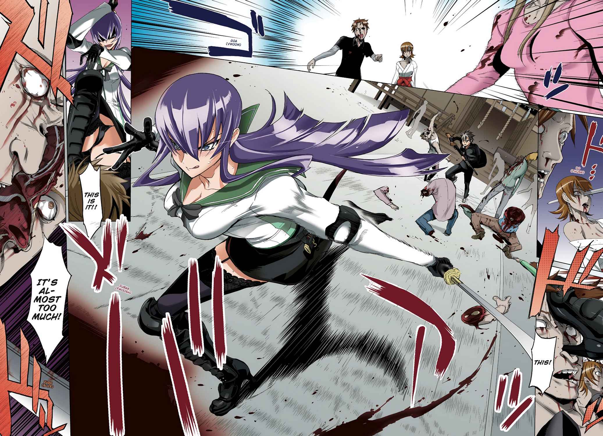 High School of the Dead - Full Color Edition Chap 4 - Next Chap 5