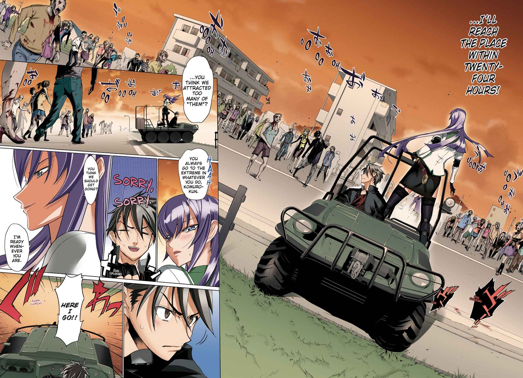High School of the Dead - Full Color Edition Chap 4 - Next Chap 5