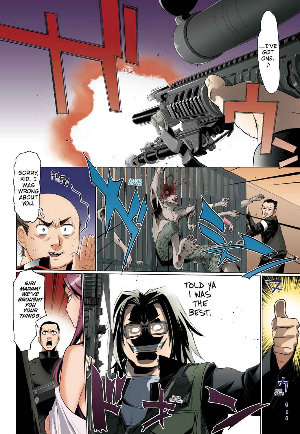 High School of the Dead - Full Color Edition Chap 4 - Next Chap 5