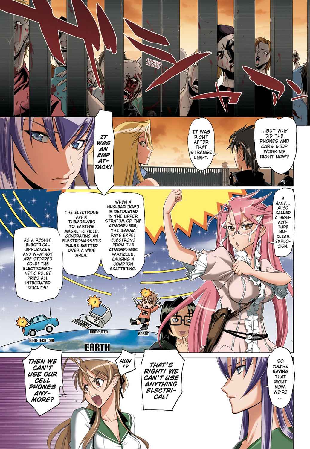 High School of the Dead - Full Color Edition Chap 4 - Next Chap 5