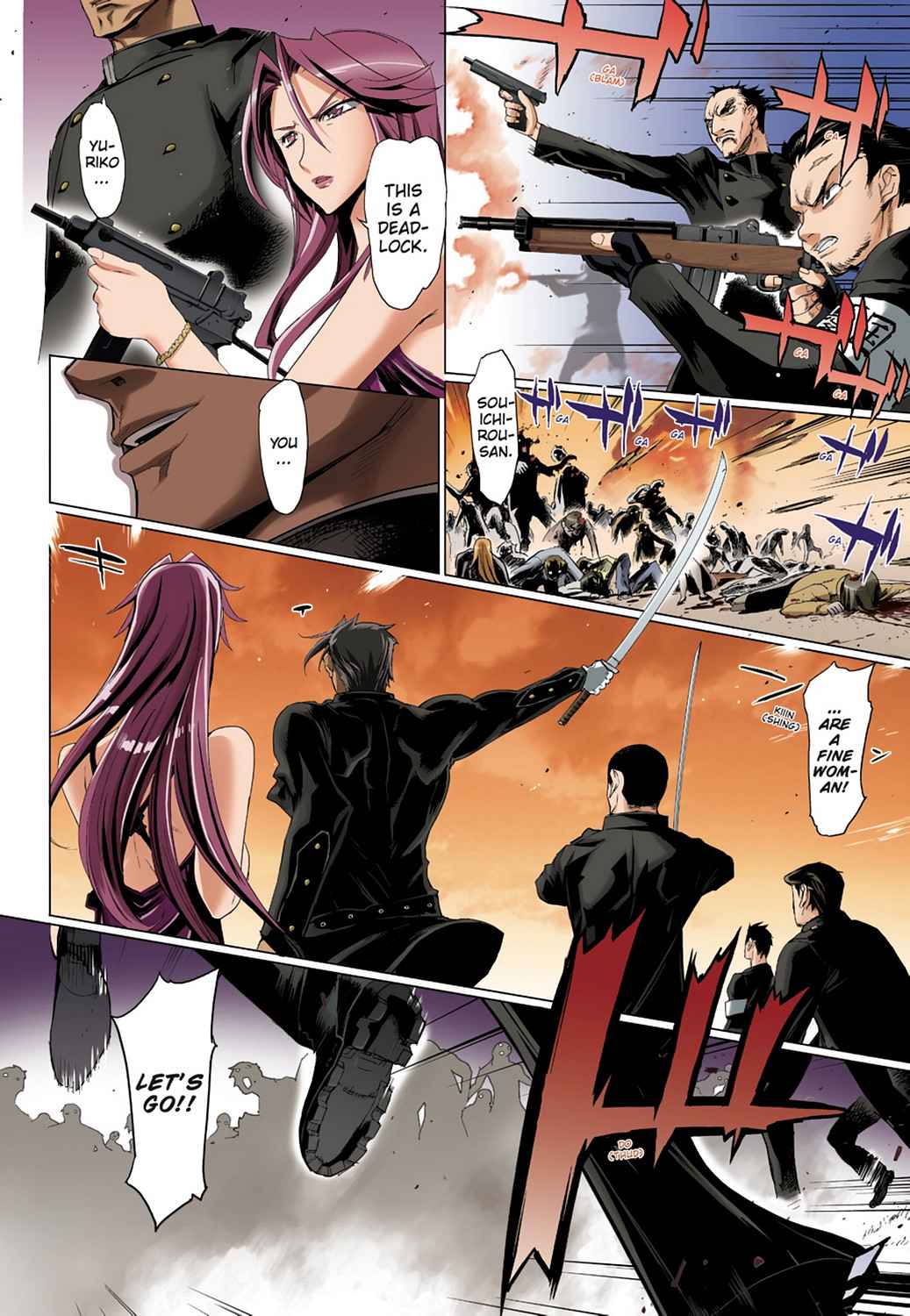 High School of the Dead - Full Color Edition Chap 4 - Next Chap 5