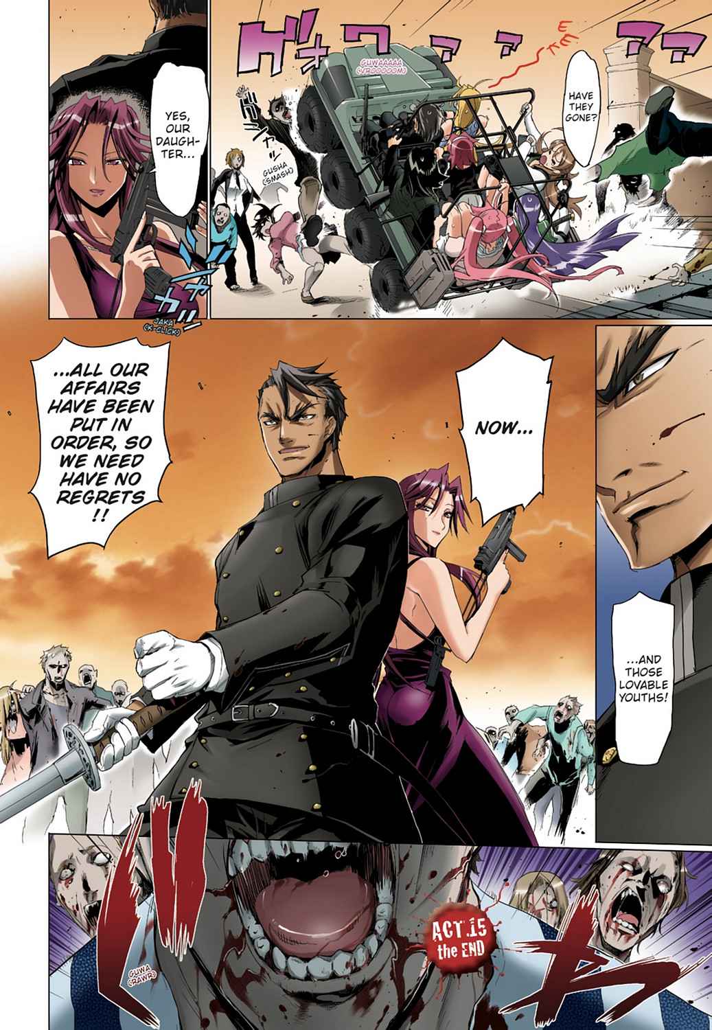 High School of the Dead - Full Color Edition Chap 4 - Next Chap 5